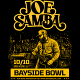 Joe Samba live at Bayside Bowl | BB, Mainely Reggae Presents | all-ages