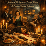 Murder Mystery Dinner at The Historic Sharpe House