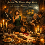 Sharpe House Murder Mystery Dinner Party