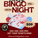 Boozy Bingo Night