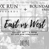 East vs West Dinner at Fox Run Vineyards
