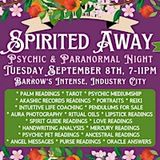 Spirited Away Psychic & Paranormal Night Expanded! 20+ Readings