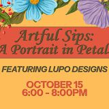 Artful Sips: A Portrait in Petals (21+)