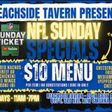 SUNDAY FOOTBALL AT BEACHSIDE TAVERN