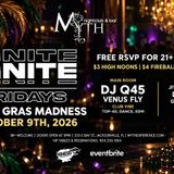 Myth Nightclub Presents: Ignite Fridays – Mardi Gras Madness | 10.09.26