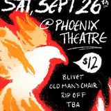 SRJC Band Fundraiser featuring Blivet, Old Man’s Chair, Rip Off