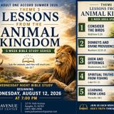 LESSONS FROM THE ANIMAL KINGDOM