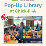 Outreach: Pop-Up Library at Chick-fil-A