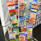 Fused Glass Garden Stakes