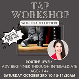 Pop-up Mixed Level Tap Routine w/ Lisa Pellittiere