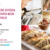 Cooking Class: Japanese Gyoza and Bento Box Essentials