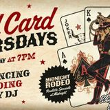 WILD CARD THURSDAYS