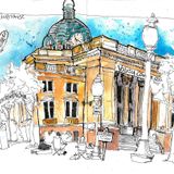 Urban Sketching Class with Ruth Squitieri