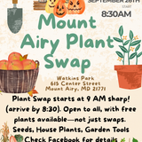 Mount Airy Fall Plant Swap