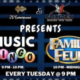 Music Bingo and Family Fued Trivia