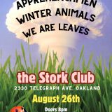 Apprehenchmen, Winter Animals, We are Leaves