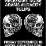 Mechanical Plague, Necessary Noise, Adams Audacity , Tulips