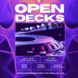 OPEN DECKS // EVERY TUESDAY @ THIRD ROOM – FREE!