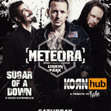 METEORA, KORN HUB, SUGAR OF A DOWN