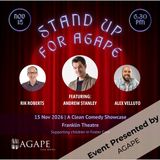 3rd Annual Stand-Up for AGAPE Comedy Showcase