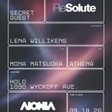 ReSolute x Aionia: Secret Guest - Lena Willikens + more TBA