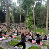 Autumn Equinox Yoga and Sound Bath in the Scott Arboretum Amphitheater