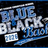 Neon Night Lights Blue & Black Bash pre-game tailgate
