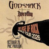 Godsmack: The Rise of Rock World Tour 2026