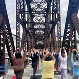 Yoga on the Bridge