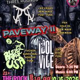 ANONYMOUS PRODUCTIONS PRESENTS LOCAL PUNK SHOW with Three Rounds and PAVEWAY II