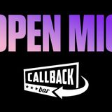 Open Mic hosted by Marcus Mangham - in the Callback Bar