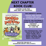 Next Chapter Book Club for 2nd & 3rd Graders