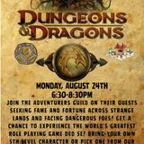 Dungeons and Dragons (Grades 5-12)