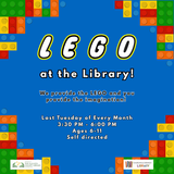 LEGO at the Library!
