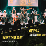 Snapz Live Band Open Mic
