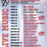 Sunday Brunch Live Music Calendar