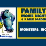 Family Friendly Movie Night - Monsters, Inc.