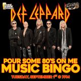 80& Music Bingo (featuring Def Leppard)