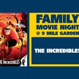 Family Friendly Movie Night - The Incredibles