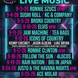 The Local September Music Line Up