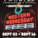 WESTERN WEDNESDAYS: Country Dance Night