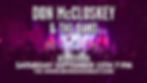 The Music Room Presents: Don McCloskey & The Band