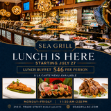 Sea Grill lunch buffet