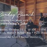 Sunday Brunch with Live Music by Everything's Jake