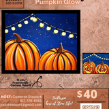 Pumpkin Glow Paint Night