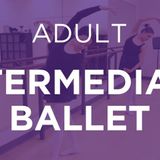 Adult Intermediate Ballet