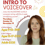 Intro to VOICEOVER : a 6 week introductory course
