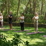 The Allison Spa Yoga in the Garden