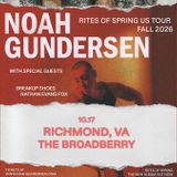 NOAH GUNDERSEN w/ Breakup Shoes & Nathan Evans Fox