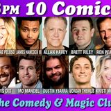 10 Comics Show at 8PM